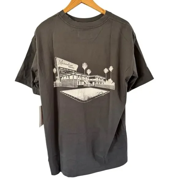 NWT Spiritual Gangster Micro Motel Boyfriend Tee Gray Women’s Size Small - Picture 4 of 9